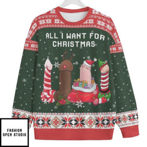 Dicky Meme Ugly Sweater Dirty