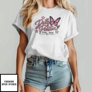 Dolly Parton Memorial 1946-2026 Her Music Will Live On T Shirt
