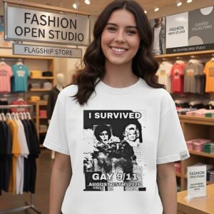 Dolly Parton & Tim Curry I Survived Gay 911 August 25 2026 Memorial T-Shirt