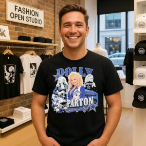 Dolly Parton X Dallas Cowboy Americas Sweetheart Tribute T-Shirt