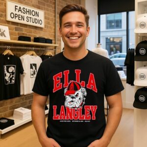 Ella Langley University Of Georgia 2026 Logo T-Shirt
