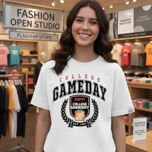 Espn College Gameday Built By The Home Depot Est 1987 T-Shirt