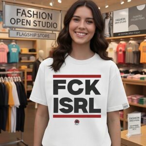 Fck Isrl Fight Back Podcast Political Activism T-Shirt