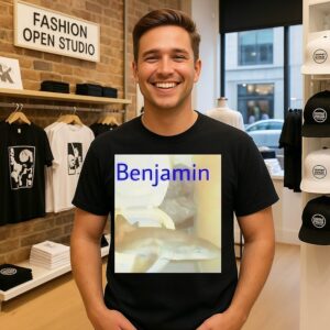 Fish In Toilet Benjamin T-Shirt