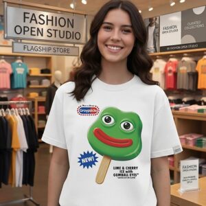 Groypsicle Frog Ice Cream T-Shirt