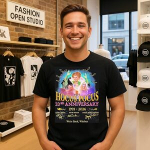 Hocus Pocus 33rd Anniversary 1993-2026 We’re Back Witches T-Shirt