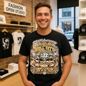 Hull City Football Club 122 Years Anniversary 1904-2026 Come One You Tigers T-Shirt