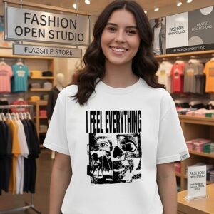 I Feel Everything Horror Graphic T-Shirt