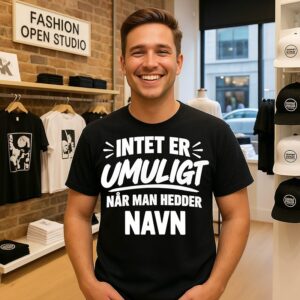 Intet Er Umuligt Nar Man Hedder Navn T-Shirt