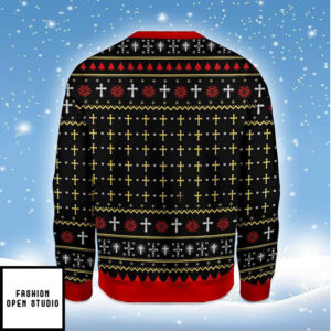 Jesus Facepalm Fake Ugly Christmas Sweater, That’s Not What I Said Christian Sweatshirt
