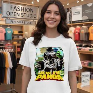 Jew Fu Panda Parody Jewish Humor Mashup T-Shirt