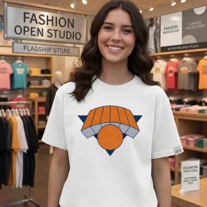 Ji Lee Underbranded New York Knicks Logo T-Shirt