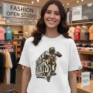 John Gilliam Notre Dame Year Of The Saints 60th Season T-Shirt