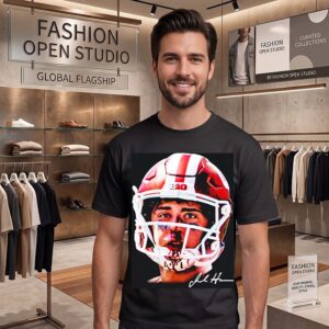 Josh Hoover Indiana Hoosiers Tuff Big Head Signature T-Shirt