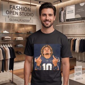 Julian Lewis Colorado Buffaloes Double Middle Finger T-Shirt