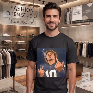 Julian Lewis Colorado Buffaloes Smoking Double Middle Finger T-Shirt