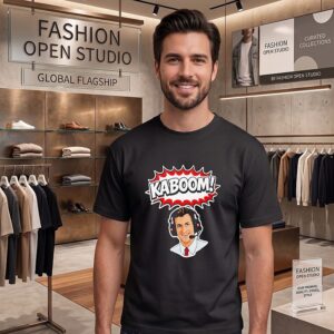 Kaboom Husker Wrigleyville T-Shirt