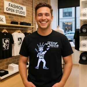 King Tuck Kyle Tucker Los Angeles Dodgers Crown T-Shirt