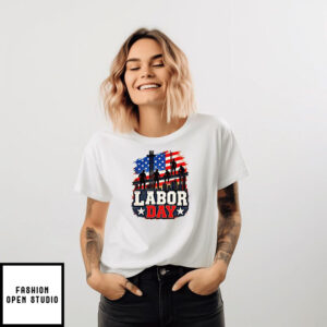 Labor Day Construction Worker T-Shirt