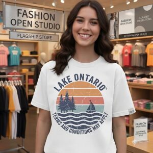 Lake Ontario Terms And Conditions May Apply Retro T-Shirt