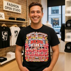 Liverpool Reds 134 Years Anniversary 1892-2026 You’ll Never Walk Alone T-Shirt
