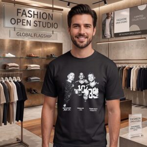 Matt Lafleur Jordan Love Tucker Kraft Middle Finger Signature T-Shirt