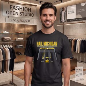 Michigan Football Hail Michigan A Lot Can Happen In 0.01 Seconds T-Shirt