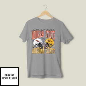Michigan State Vs Arizona State Gameday Showdown 2026 T-Shirt