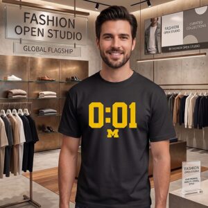 Michigan Wolverines A Lot Can Happen In 0.01 Second T-Shirt