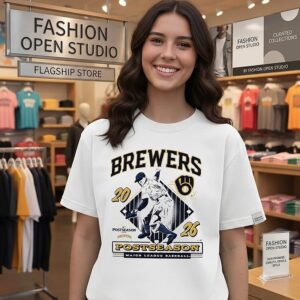 Milwaukee Brewers 2026 Postseason Mlb T-Shirt