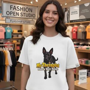My Therapist Has A Wet Nose Dog Lover Pet Owner T-Shirt