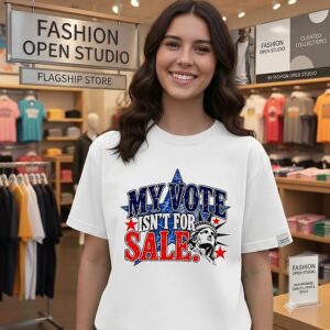 My Vote Is Not For Sale Statue 2026 Midterm Elections T-Shirt