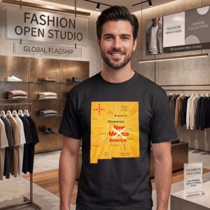 New America New Mexico Political Map Meme T-Shirt