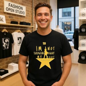New York Giants Hamilton Night I’m Not Throwing Away My Shot T-Shirt