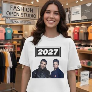 Noel Gallagher Oasis 2027 Tour T-Shirt