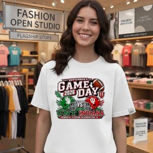 North Texas Mean Green And Indiana Hoosiers Game Day September 5 2026 T-Shirt