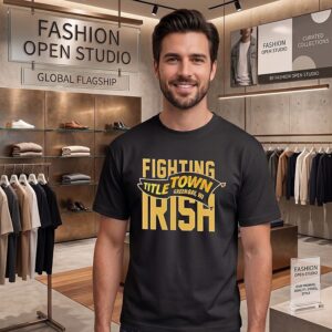 Notre Dame Fighting Irish 2026 Title Town Graphic T-Shirt