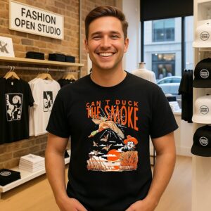 Oklahoma State Cowboys Can’t Duck The Smoke Camo T-Shirt