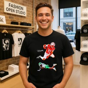 Oklahoma State Cowboys Drew Mestemaker Flew Oregon Signature T-Shirt