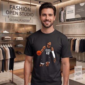 Paul George Boston Celtics Pg13 Blacked Out Szn T-Shirt