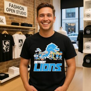 Peanuts X Detroit Lions Graphic T-Shirt