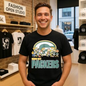 Peanuts X Green Bay Packers Graphic T-Shirt