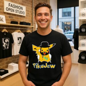 Pikajew Pikachu Parody Mashup Funny T-Shirt