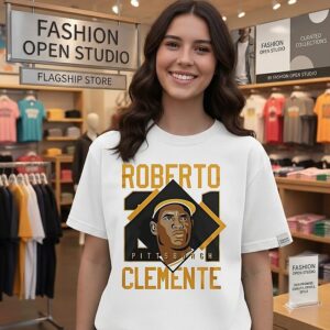Pittsburgh Pirates Roberto Clemente Graphic T-Shirt