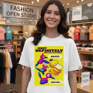 Psyduck And Porygon Most Definitely Not All In A Row T-Shirt