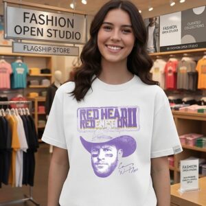 Red Head Redemption Carson Wentz Minnesota Vikings Signature T-Shirt