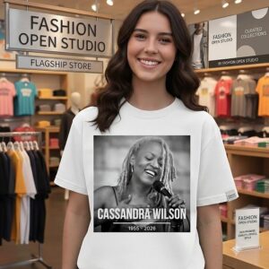 Rip Cassandra Wilson Jazz 1955 2026 Legend T-Shirt