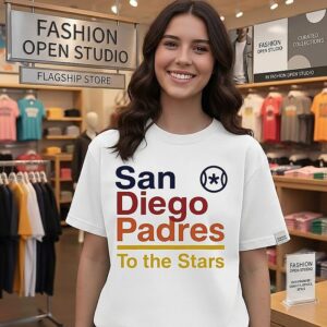San Diego Padres To The Stars Tom Delonge T-Shirt