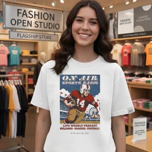 San Francisco 49ers Kurtis Rourke Retro Poster T-Shirt