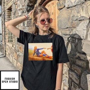 Sophie Cunningham Indiana Fever The Creation Of Adam T-Shirt